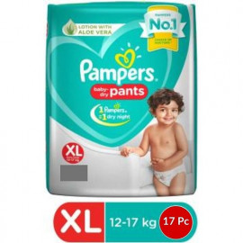 PAMPERS BABY DRY PANTS (XL) 17PAD